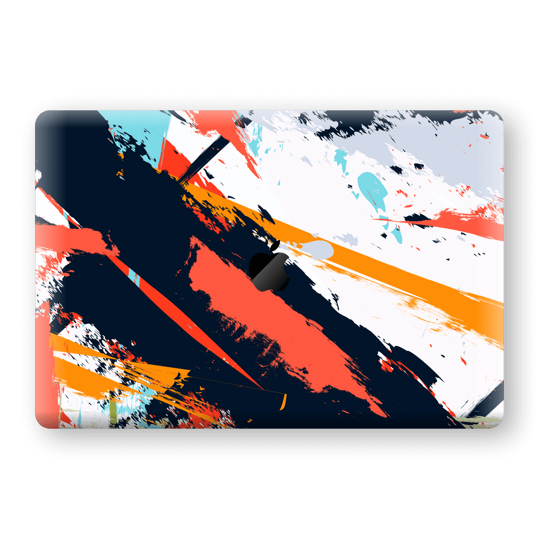 MacBook Pro 13" (No Touch Bar) Print Custom Signature Abstract Paitning 4 Skin Wrap Decal by EasySkinz - Design 4