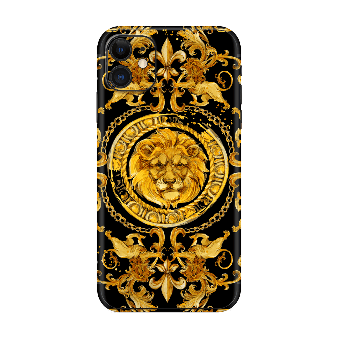 iPhone 11 Print Printed Custom SIGNATURE Baroque Gold Ornaments Skin Wrap Sticker Decal Cover Protector by EasySkinz | EasySkinz.com