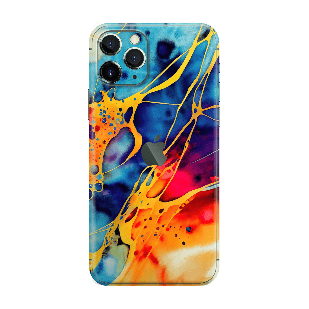 iPhone 11 PRO Print Printed Custom SIGNATURE Five Senses Art Colours Colors Colorful Colourful Skin Wrap Sticker Decal Cover Protector by EasySkinz | EasySkinz.com