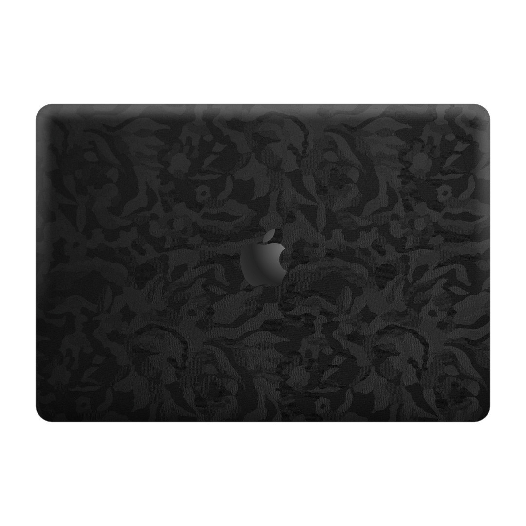 MacBook Air 13" (2020, M1) Luxuria Black 3D Textured Camo Camouflage Skin Wrap Sticker Decal Cover Protector by EasySkinz | EasySkinz.com