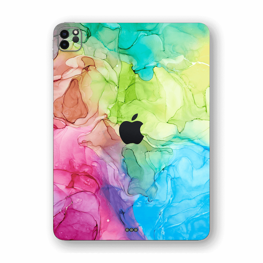 iPad PRO 12.9" (2020) SIGNATURE Multi-Colour Multi-Color Watercolour Watercolor Skin, Wrap, Decal, Protector, Cover by EasySkinz | EasySkinz.com