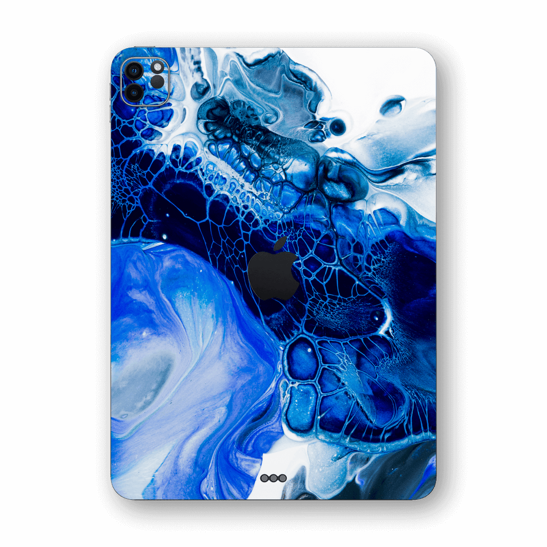 iPad PRO 11-inch 2021 Print Printed Custom Signature AGATE GEODE Poseidon Skin Wrap Sticker Decal Cover Protector by EasySkinz