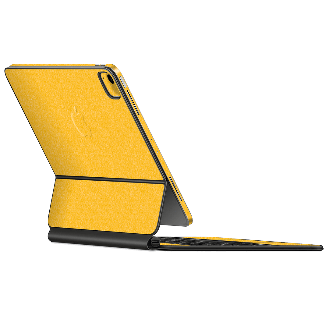 Magic Keyboard for iPad AIR (4th Gen, 2020) Luxuria Tuscany Yellow Matt 3D Textured Skin Wrap Sticker Decal Cover Protector by EasySkinz | EasySkinz.com