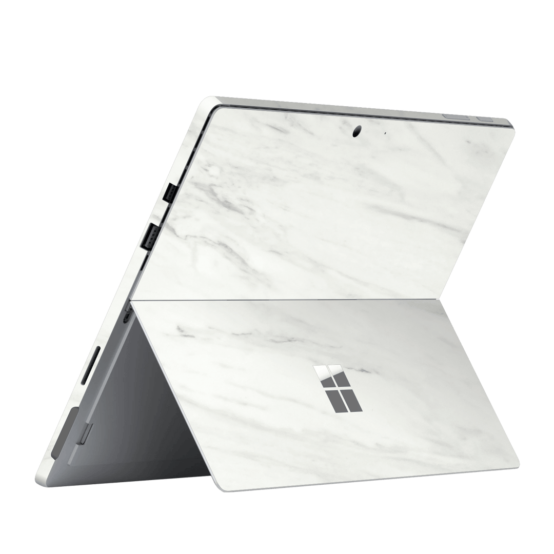 Microsoft Surface Pro (2017) Luxuria White Marble Skin Wrap Sticker Decal Cover Protector by EasySkinz