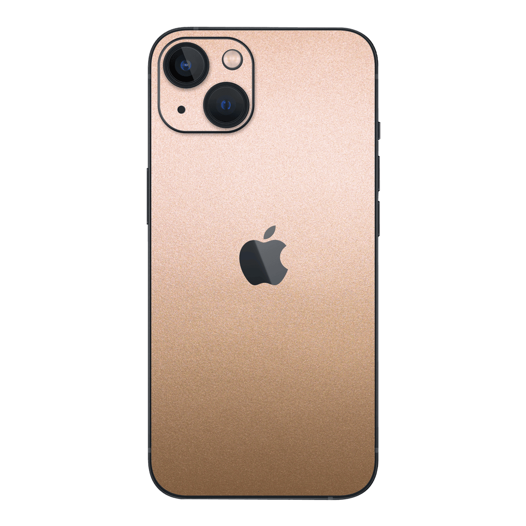 iPhone 13 mini Luxuria Rose Gold Metallic Skin Wrap Sticker Decal Cover Protector by EasySkinz